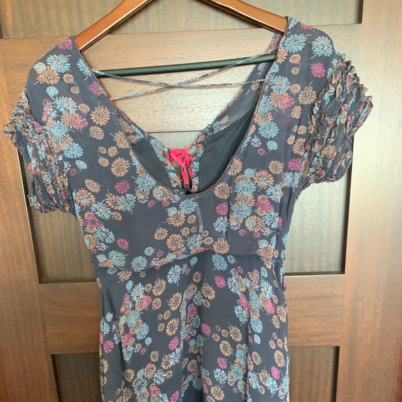 Free People floral Mini Dress - Picture 2 of 5